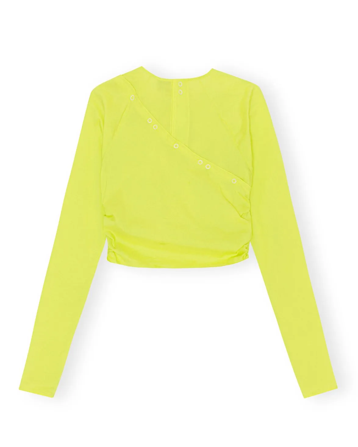 Ganni Long Sleeve Top Sulphur Spring