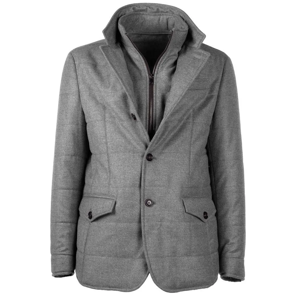 Gray Wool Jacket