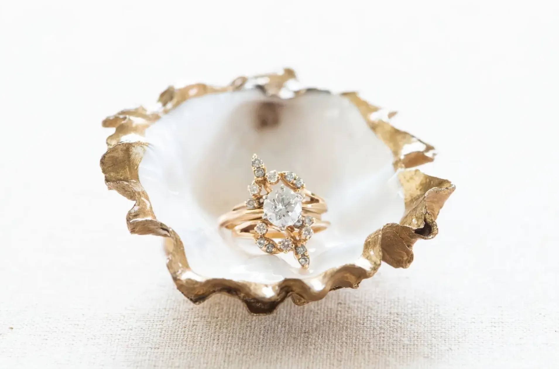 Grit & Grace Studio- Oyster Jewelry Dish