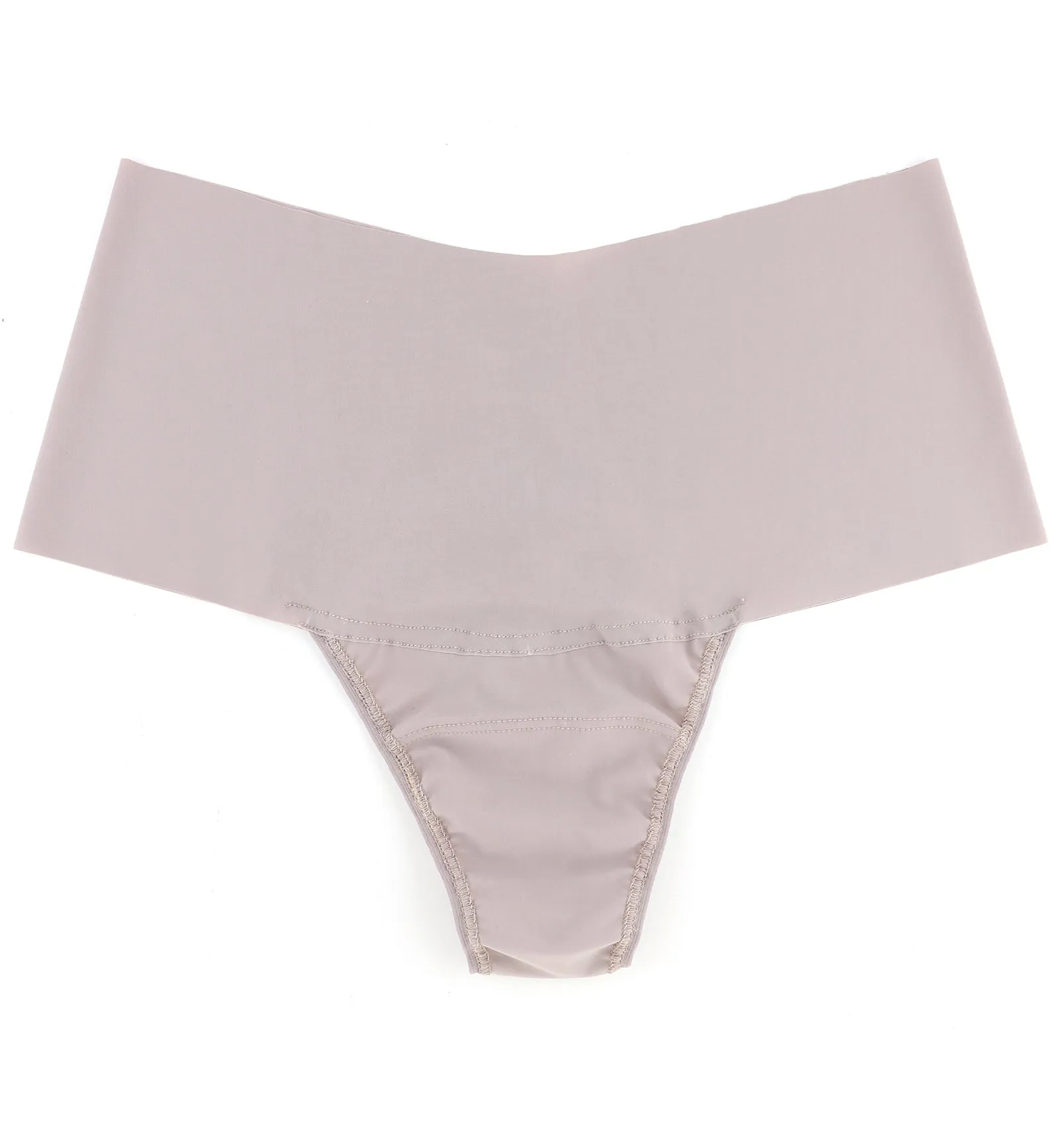 Hanky Panky BreatheSoft Hi-Rise Thong (6J1921B) - Evening Grey