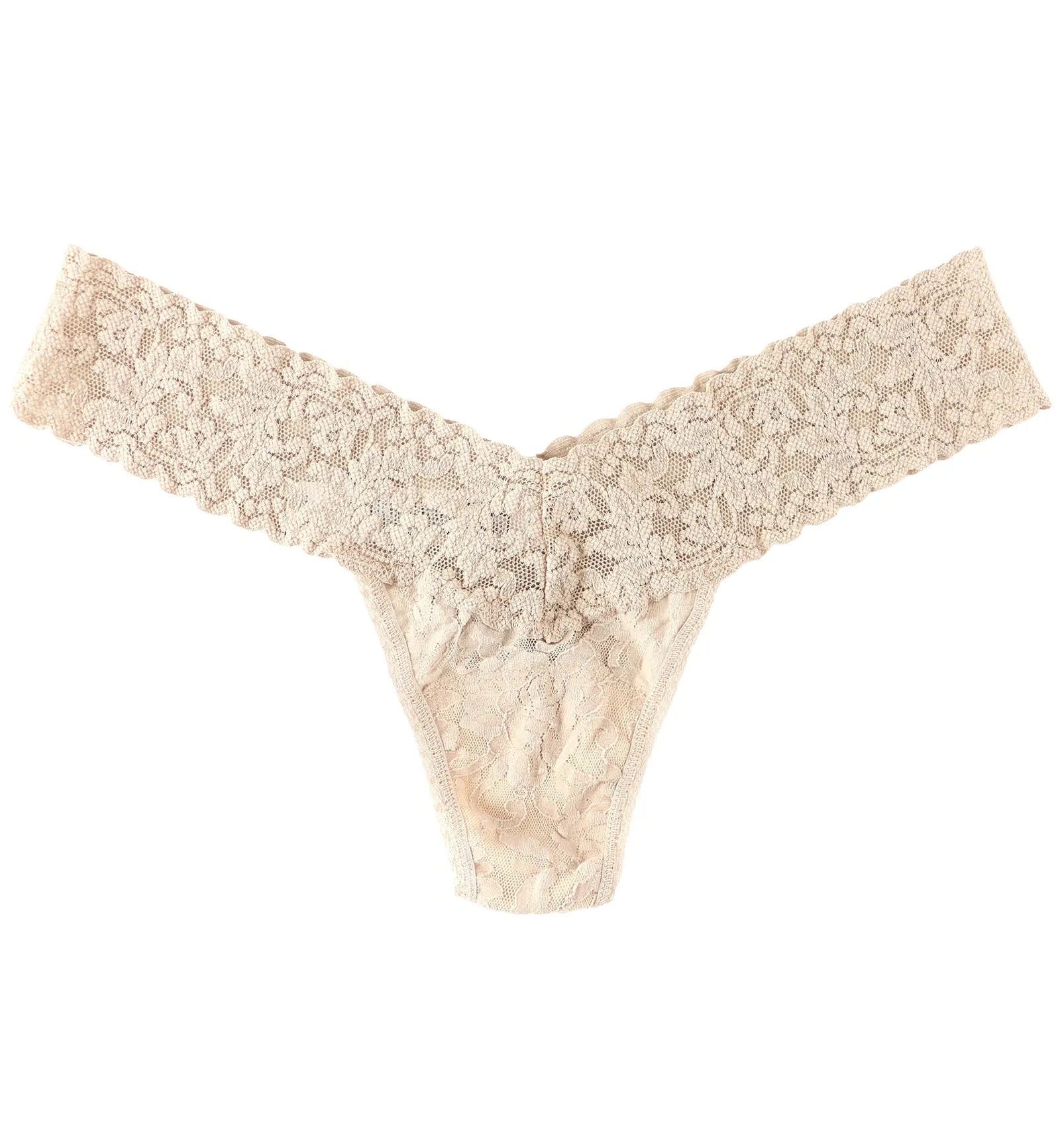 Hanky Panky Signature Lace Low Rise Thong (4911P) - Chai