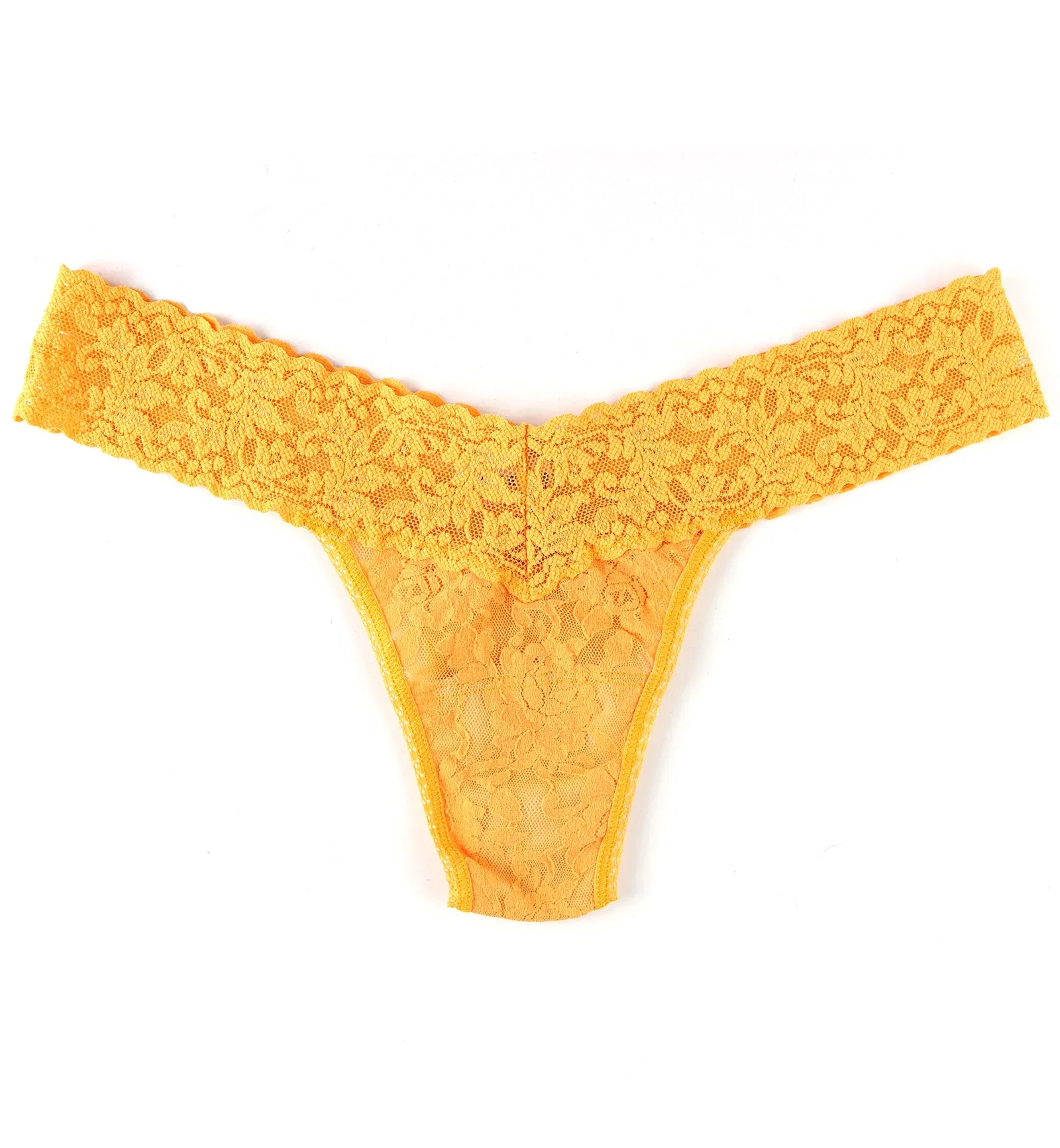 Hanky Panky Signature Lace Low Rise Thong (4911P) - Ginger Shot