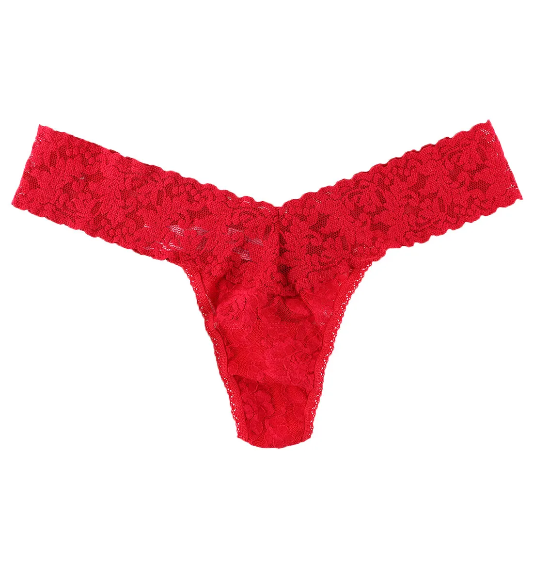 Hanky Panky Signature Lace Low Rise Thong (4911P) - Red