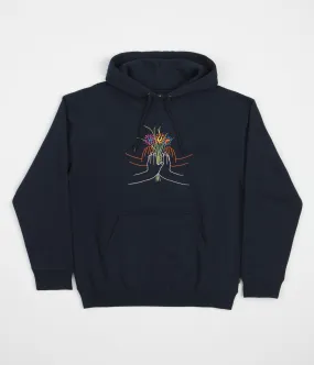 HUF Community Garden Hoodie - Navy