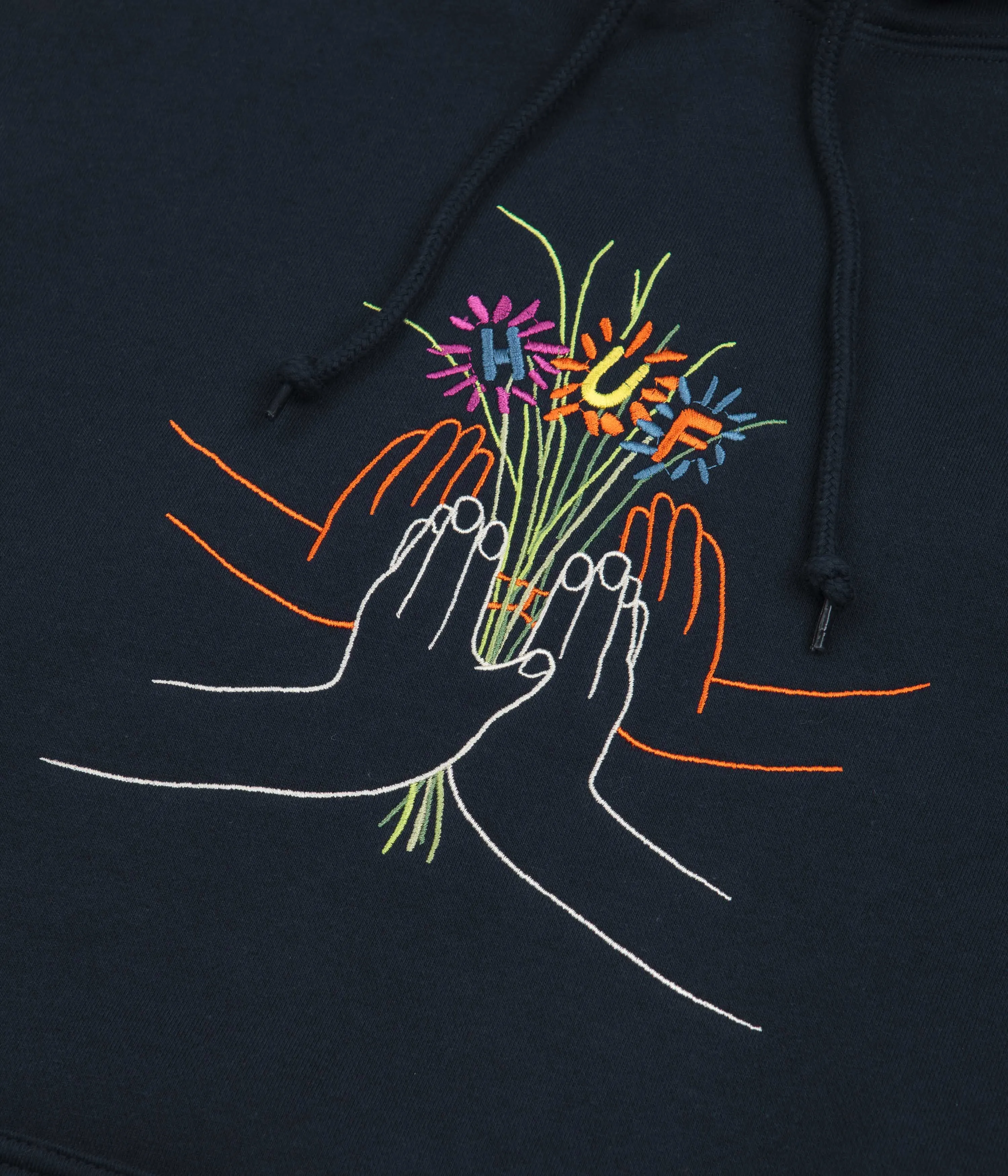 HUF Community Garden Hoodie - Navy