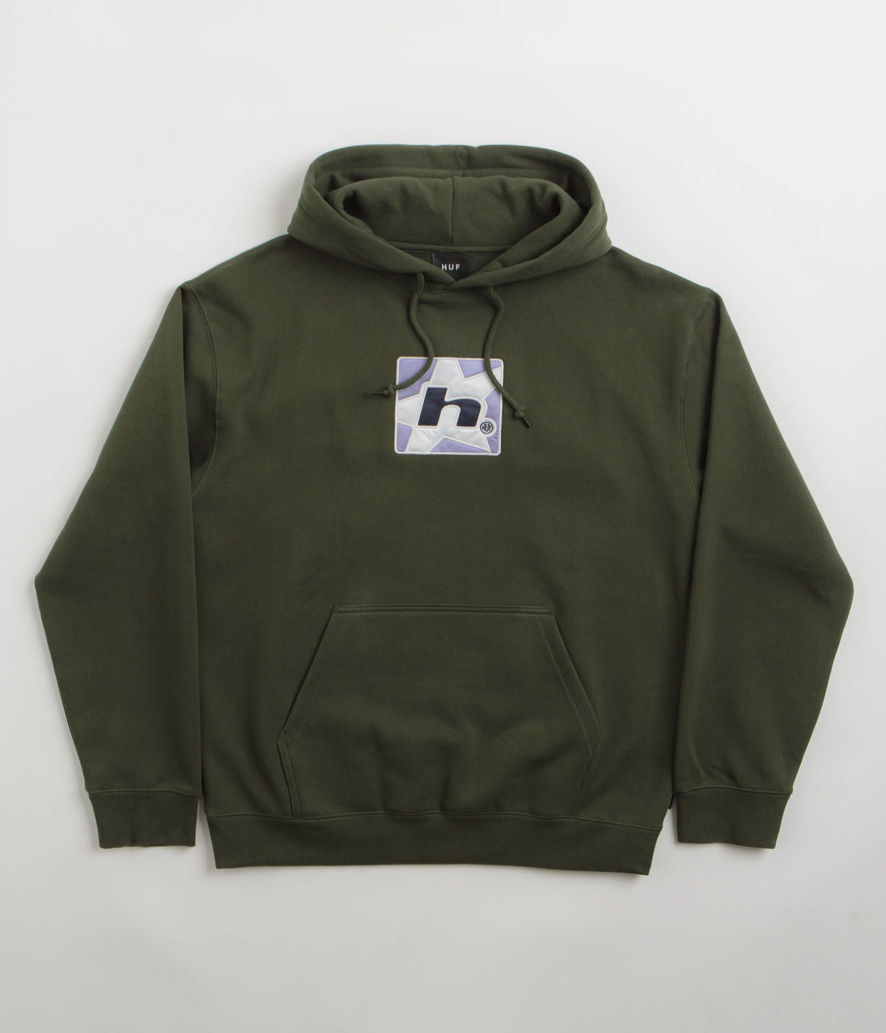 HUF H Star Hoodie - Hunter Green