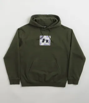 HUF H Star Hoodie - Hunter Green