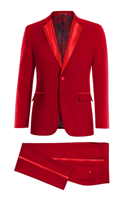 Intense red essential Tuxedo with