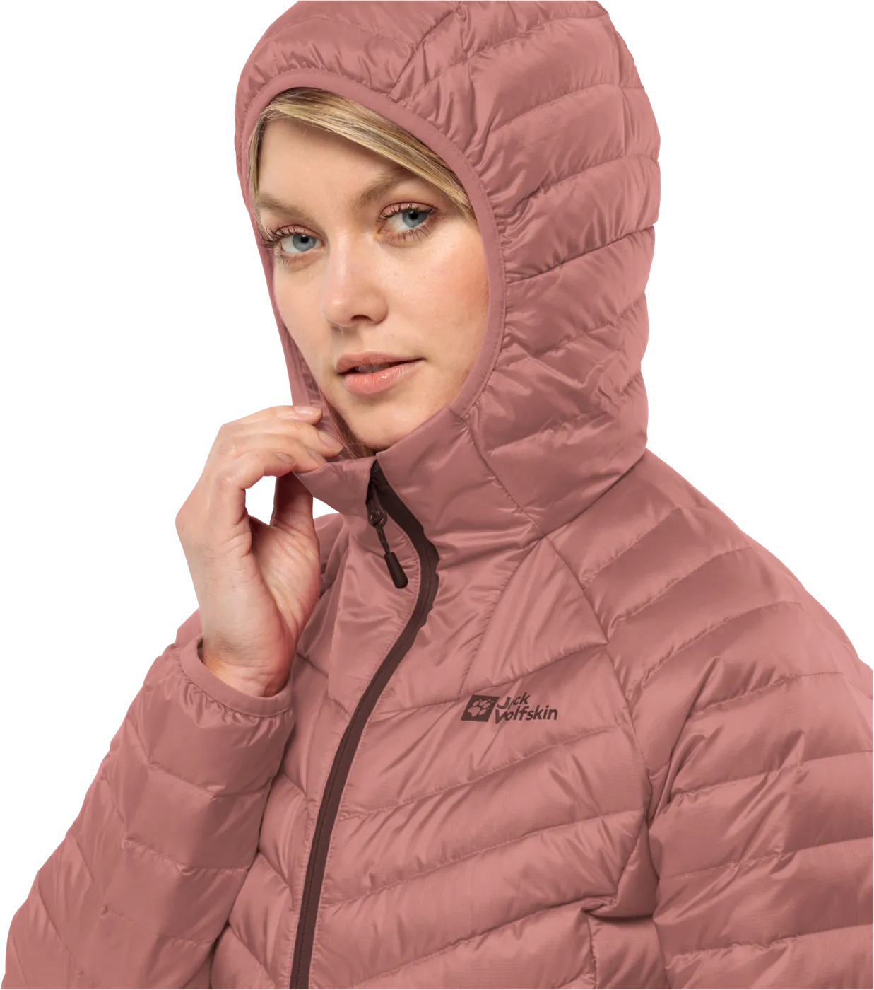 Jack Wolfskin Women's Passamani Down Hoody Blush Powder | Buy Jack Wolfskin Women's Passamani Down Hoody Blush Powder 