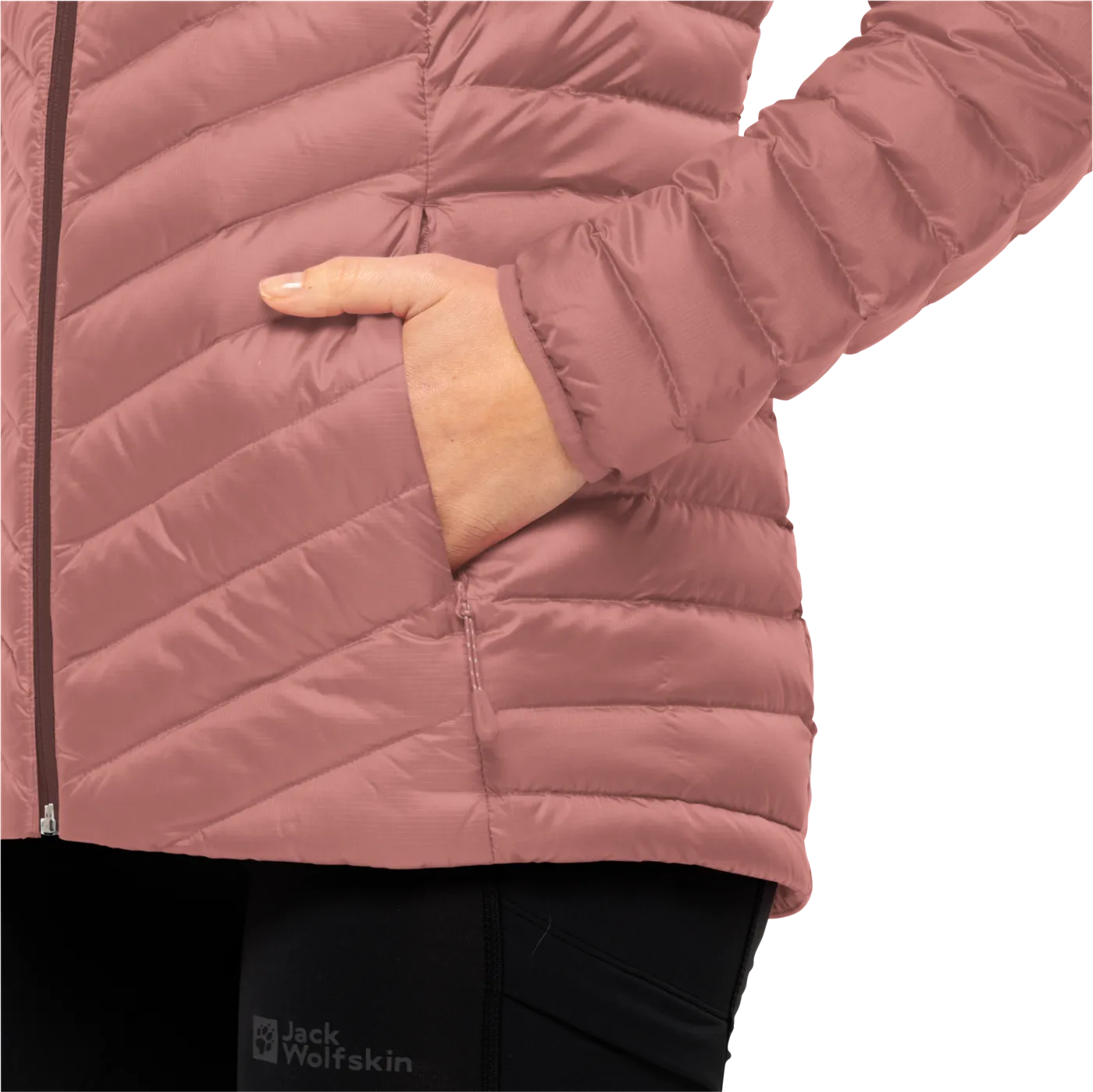 Jack Wolfskin Women's Passamani Down Hoody Blush Powder | Buy Jack Wolfskin Women's Passamani Down Hoody Blush Powder 