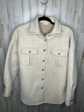 Jacket Fleece By Altard State In White, Size: Xs