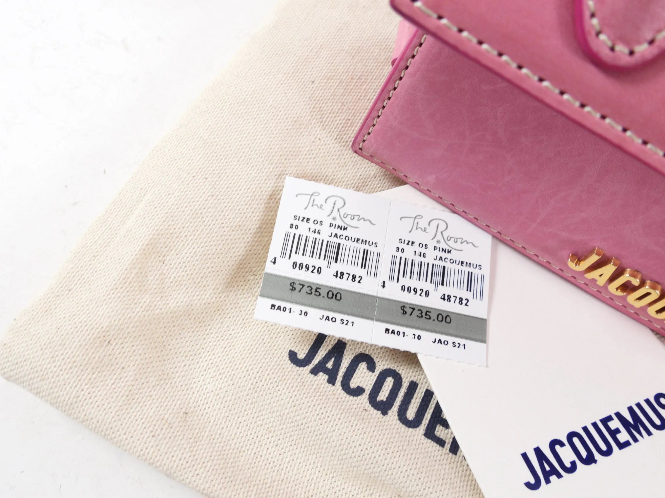 Jacquemus Le Chiquito Mini Pink Micro Bag