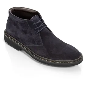 Javier Navy Blue Suede Desert Boot