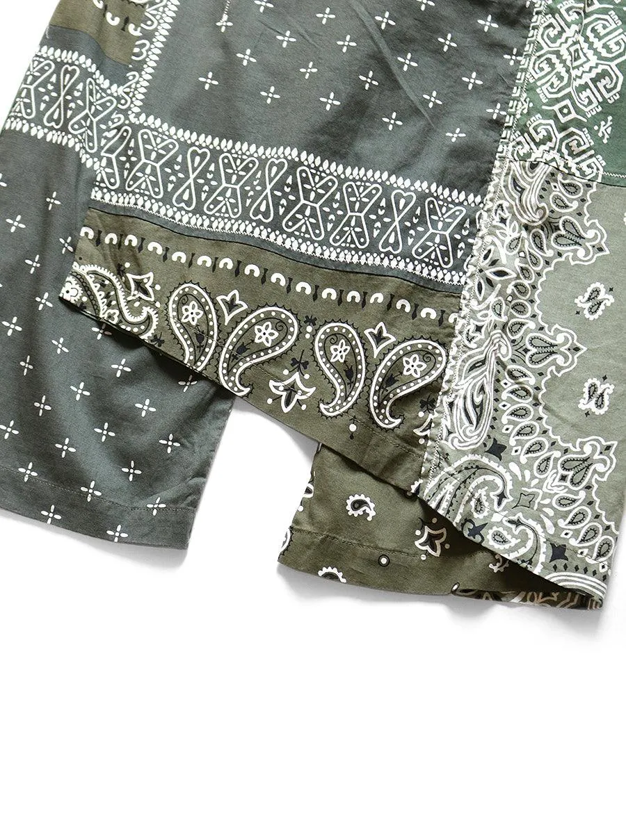 Kapital Gauze bandana patchwork pt wrap pants