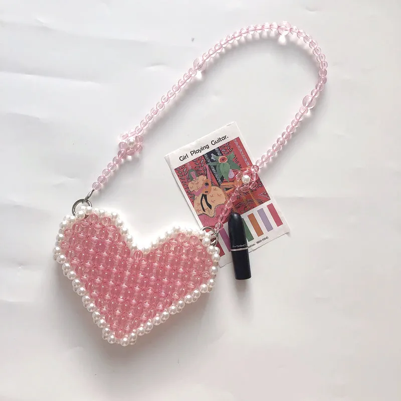 Kawaii DIY Mini Love Pearl Bag