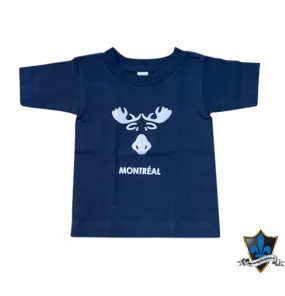 Kids Souvenir T shirt  Montréal CANADA MOOSE