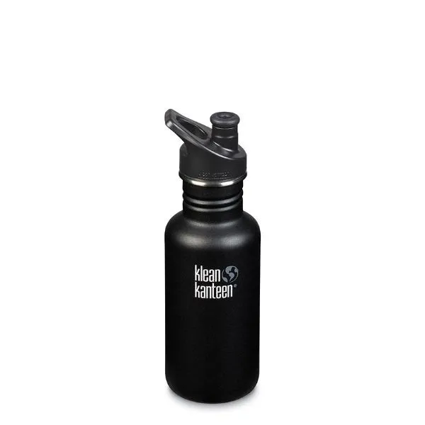 KLEAN KANTEEN - Classic W/Sport Cap (18 Oz 532ml)