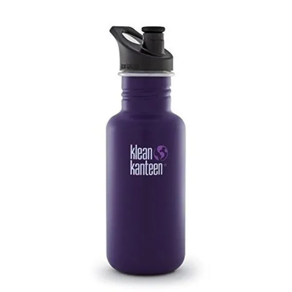 KLEAN KANTEEN - Classic W/Sport Cap (18 Oz 532ml)