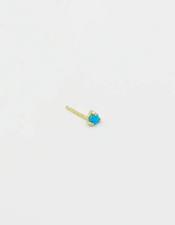 Kristen Espelth Small Turquoise Neptune Stud