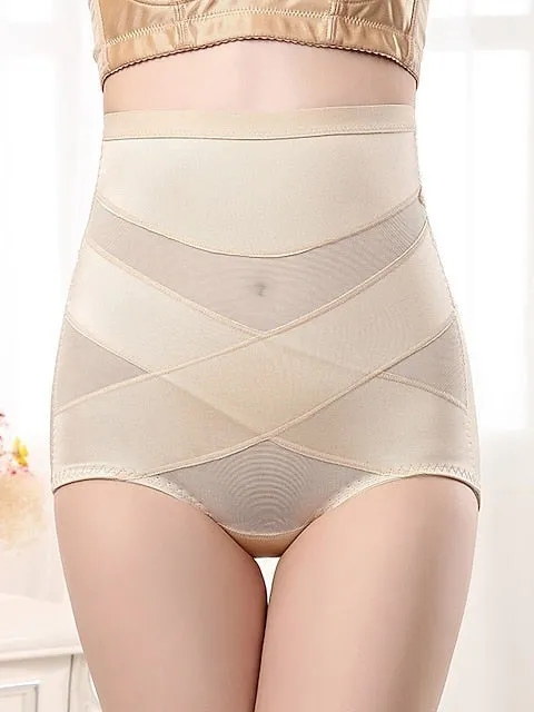 Lace-Up Cincher Shaping Undergarments for Women - Control and Push-Up Panties