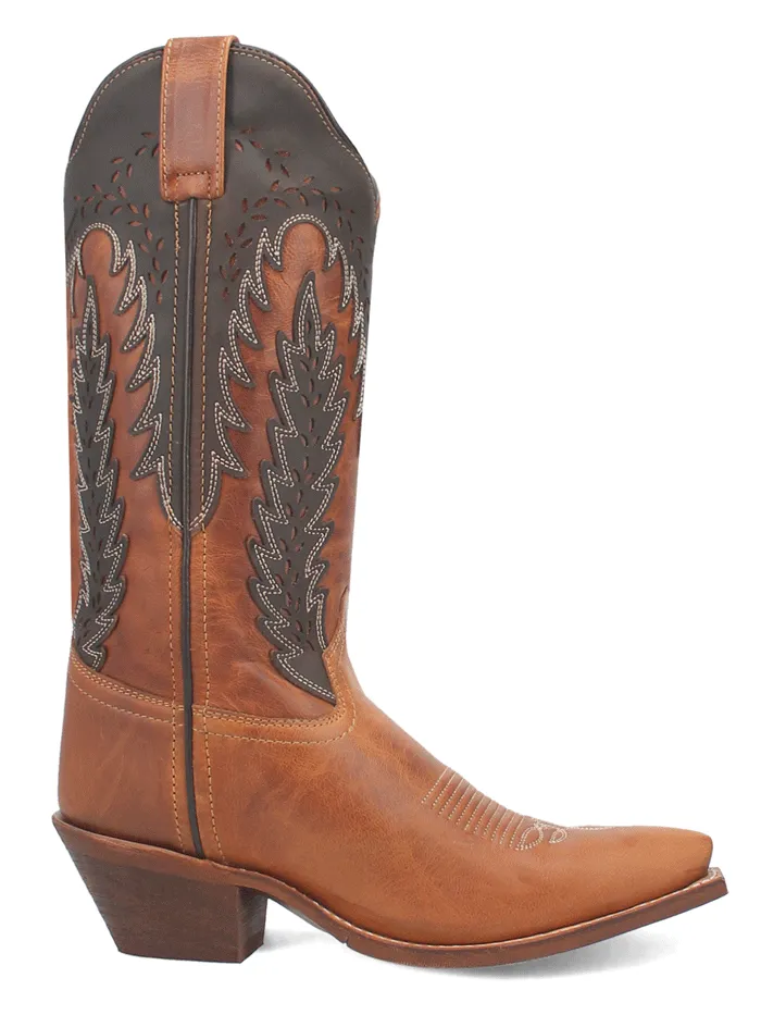 Laredo 52213 Womens FARAH Leather Boot Honey Copper