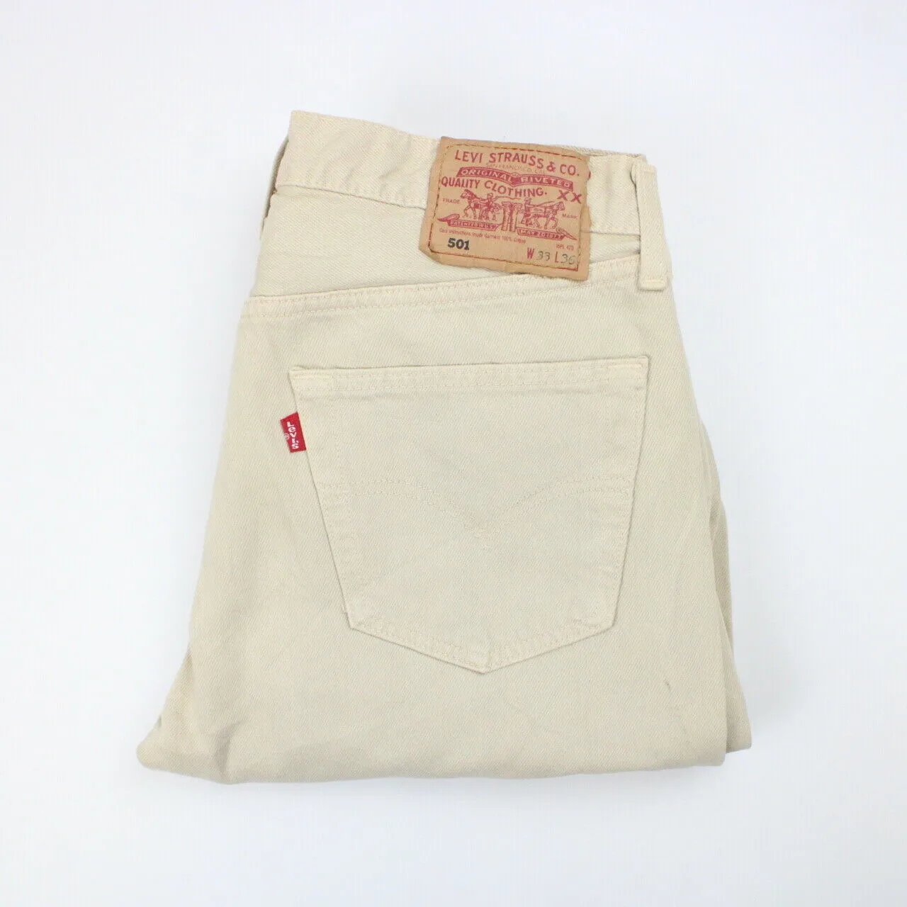 LEVIS 501 Jeans Beige | W32 L36