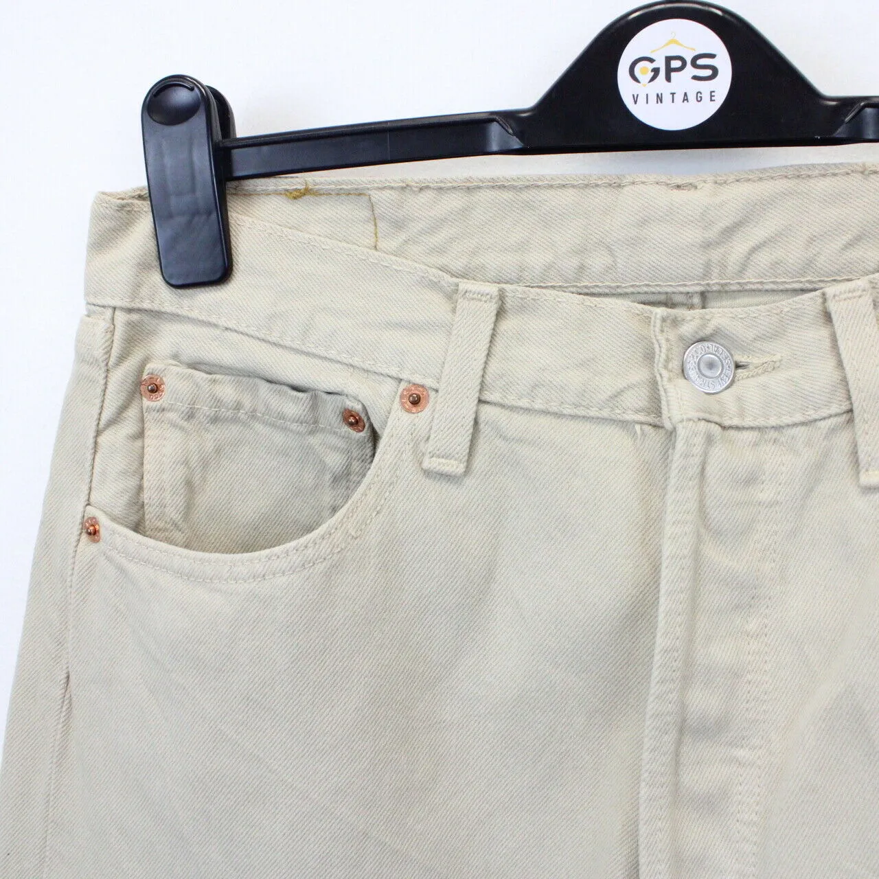 LEVIS 501 Jeans Beige | W32 L36