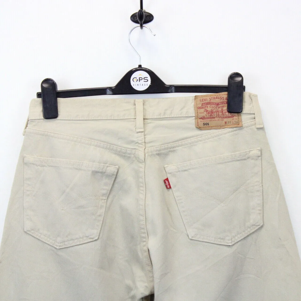 LEVIS 501 Jeans Beige | W32 L36