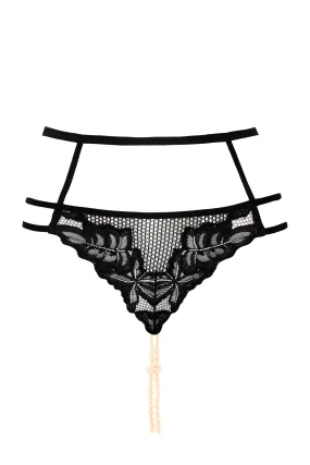 London Panty | Double Pearl String