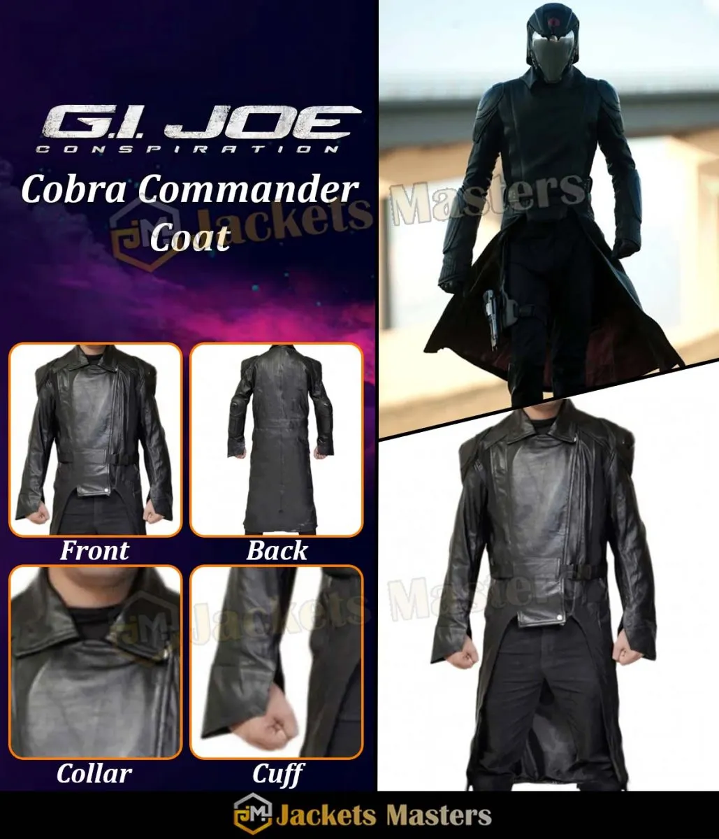 Luke Bracey G.I. Joe Retaliation Black Coat