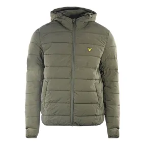 Lyle & Scott Lightweight Puffer Green Jacket