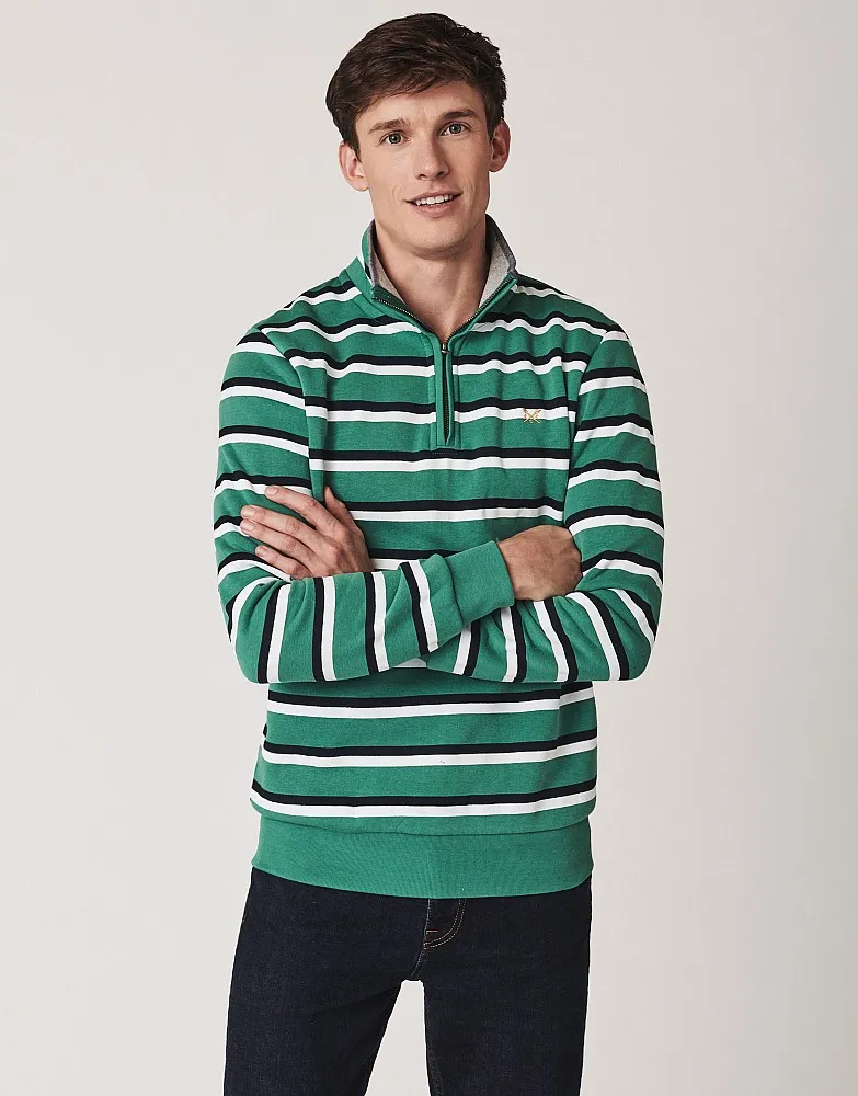 Men's Classic Half Zip Sweatshirt from Crew Clothing Company