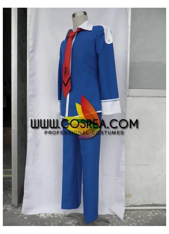 Momogumi Plus Senki Aitan Private School Male Winter Uniform Cosplay Costume