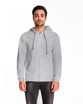 Next Level French Terry Zip Hoody 9601 Heather Gray/ Heather Gray