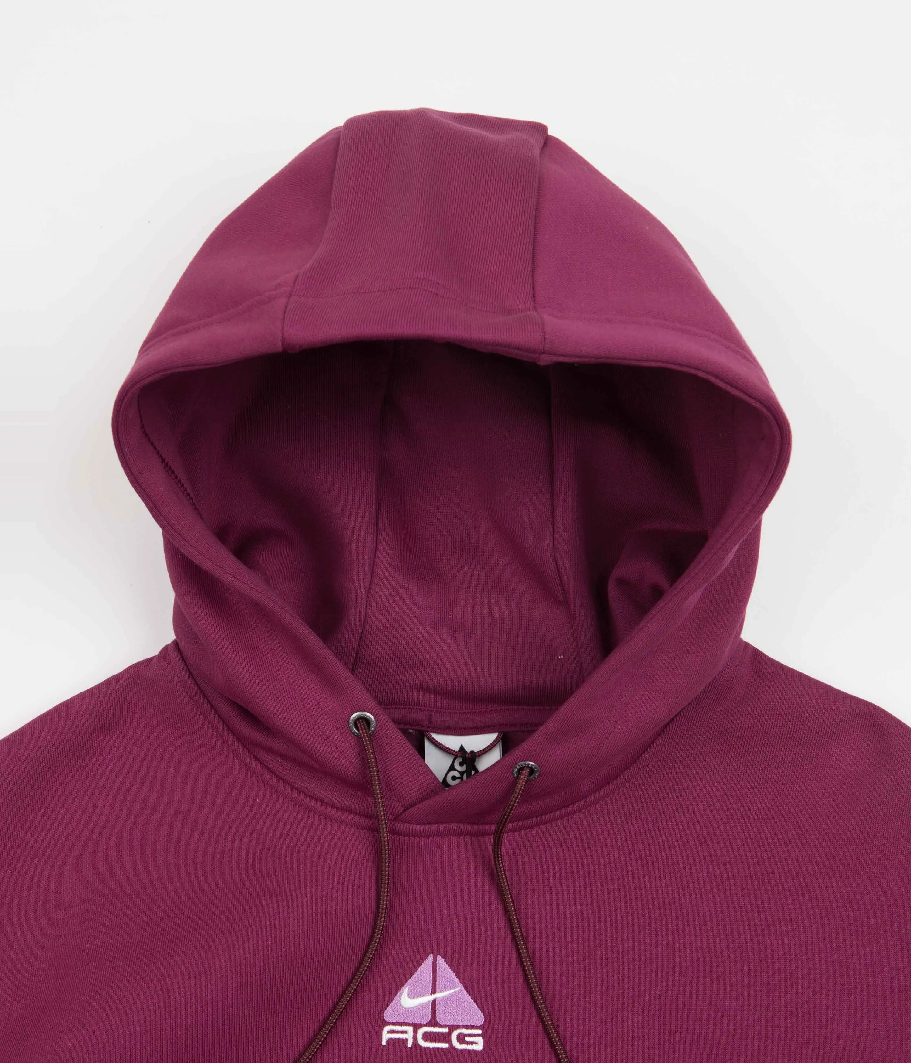 Nike ACG Womens Tuff Knit Hoodie - Rosewood / Summit White