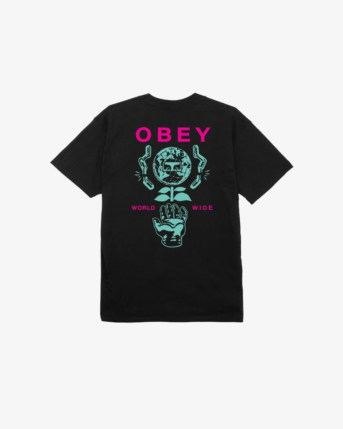 OBEY HELPING HAND CLASSIC T-SHIRT | Obey Clothing UK