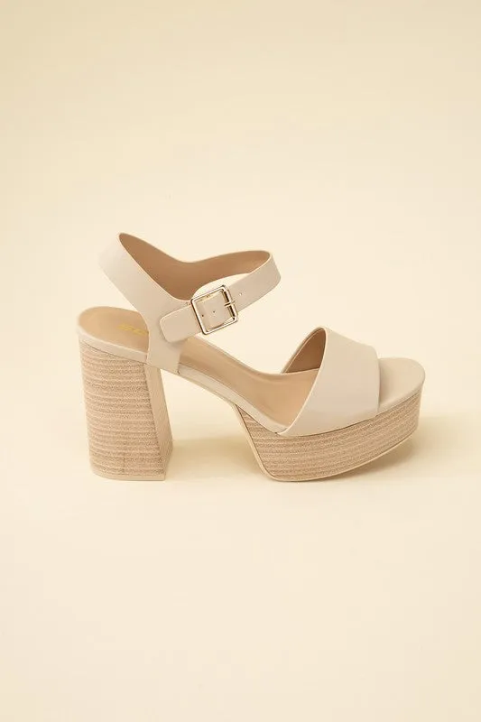 Options Ankle Strap Heels