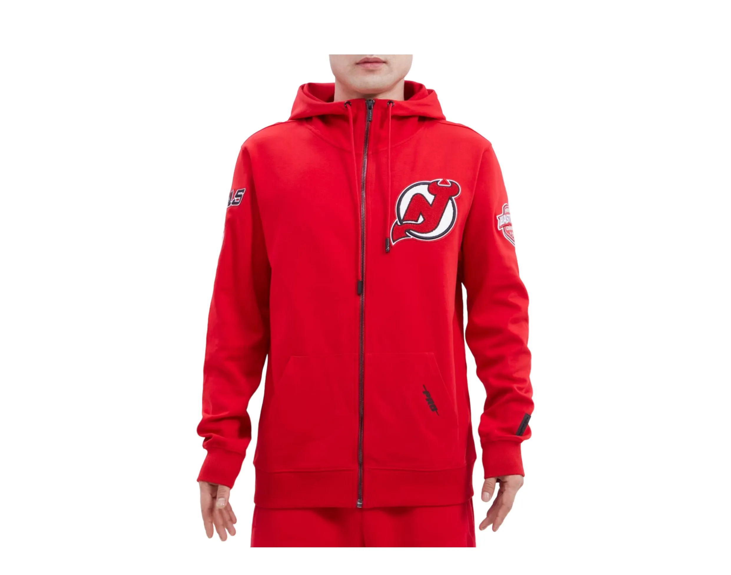 Pro Standard NHL New Jersey Devils Classic Zip-Up Men's Hoodie