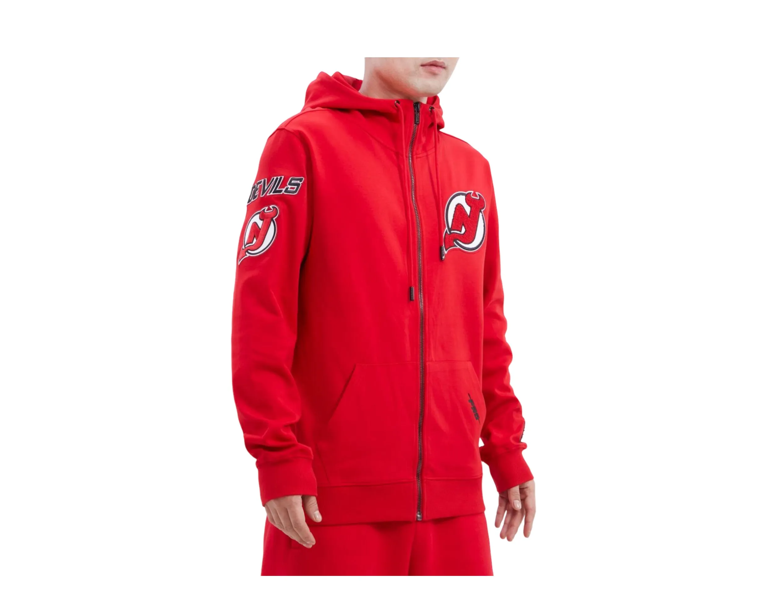 Pro Standard NHL New Jersey Devils Classic Zip-Up Men's Hoodie