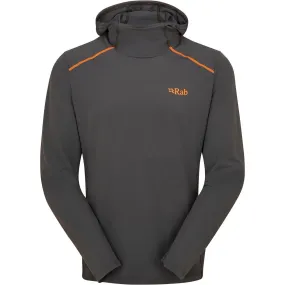 Rab Men's Force Hoody Lightweight Long-Sleeve Hooded Baselayer Shirt for Hiking, Climbing, and Trail Running