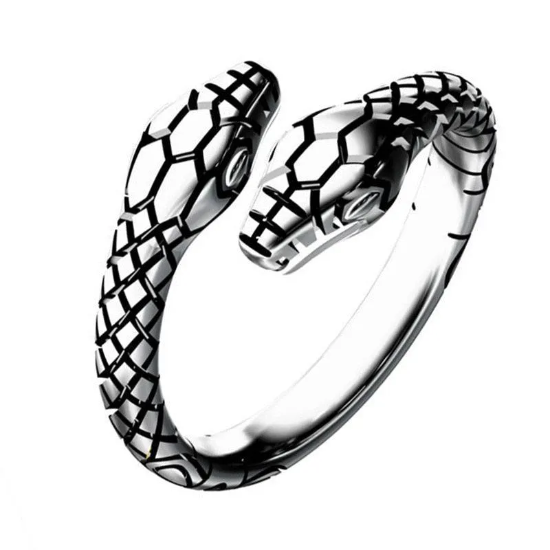 Retro Gothic Finger Rings Vintage Jewelry