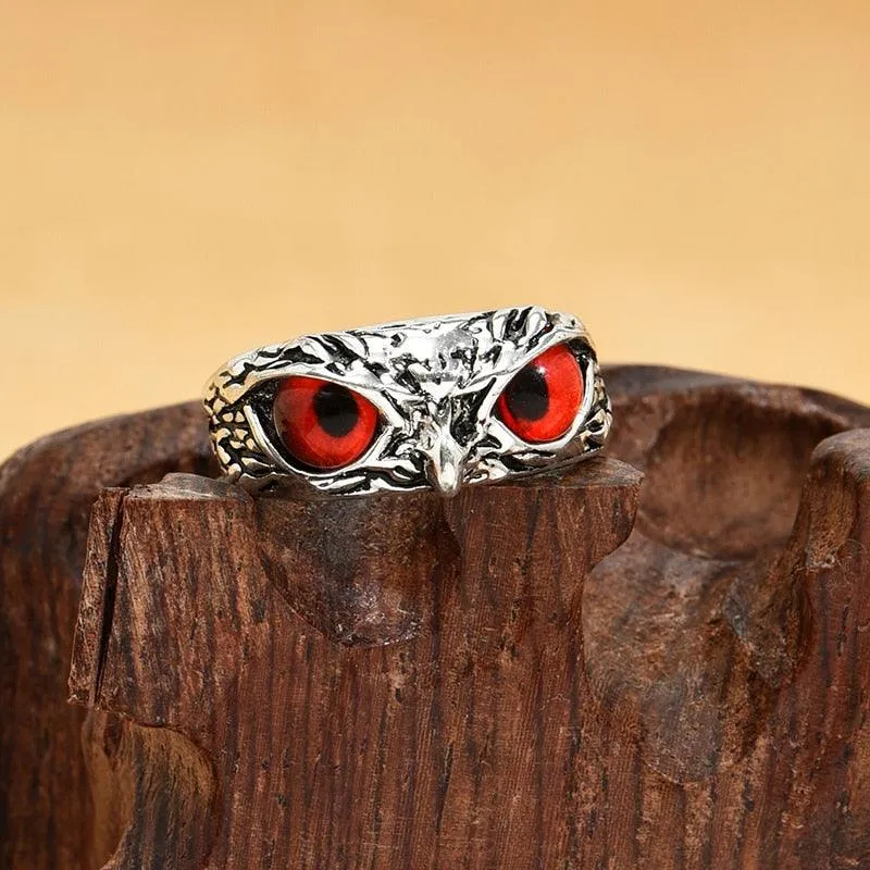 Retro Gothic Finger Rings Vintage Jewelry