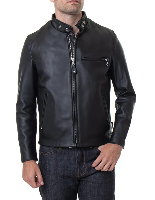 Schott NYC - 641 - Single Rider Steerhide Leather Motorcycle Jacket