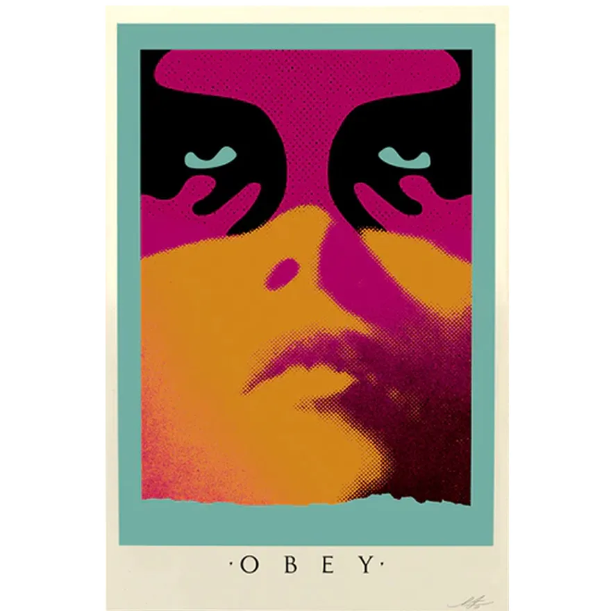 Shadowplay Signed Offset Print (24 x 36) | Obey Clothing UK