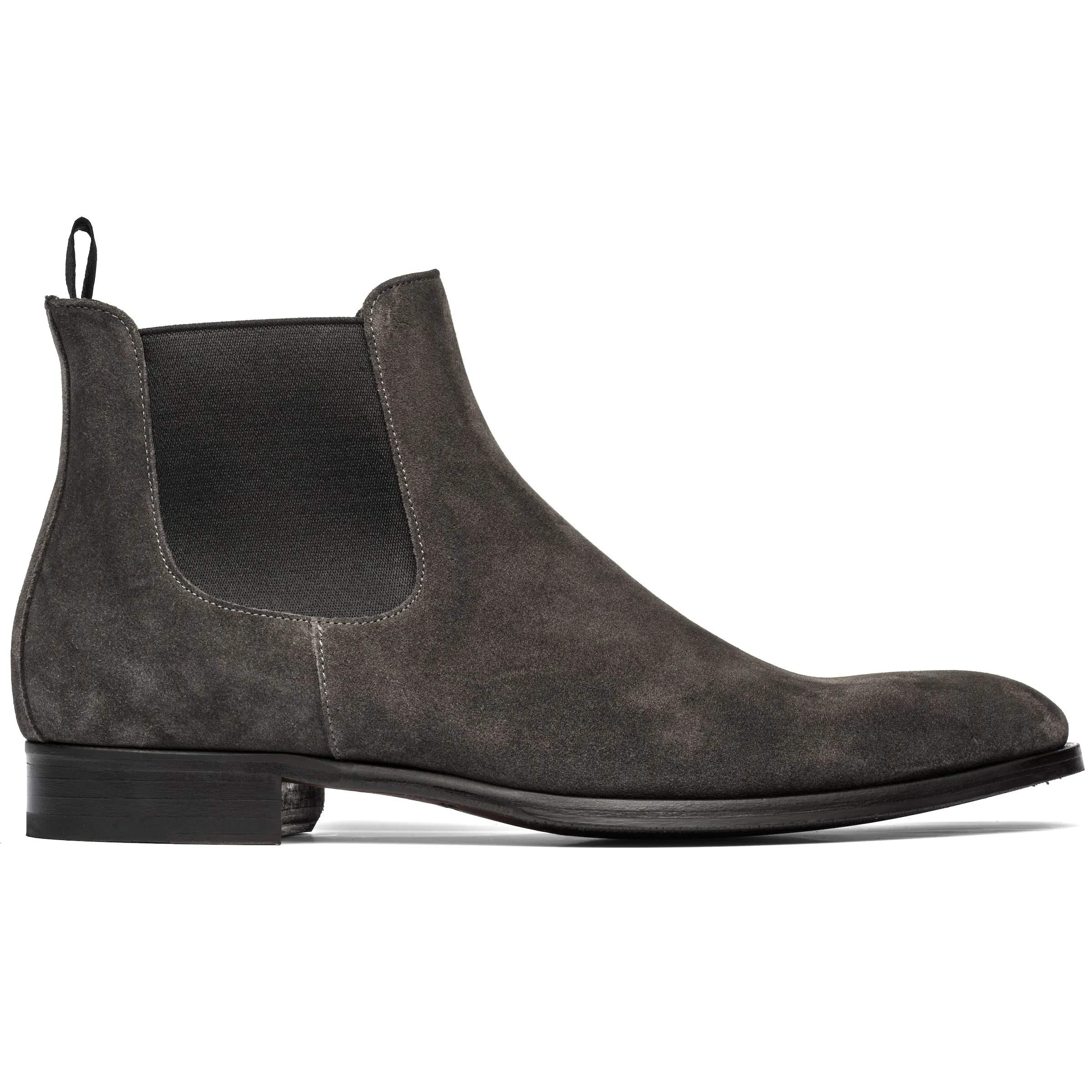 Shelby Grey Suede Chelsea Boot