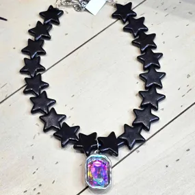 SL Black Star Necklace