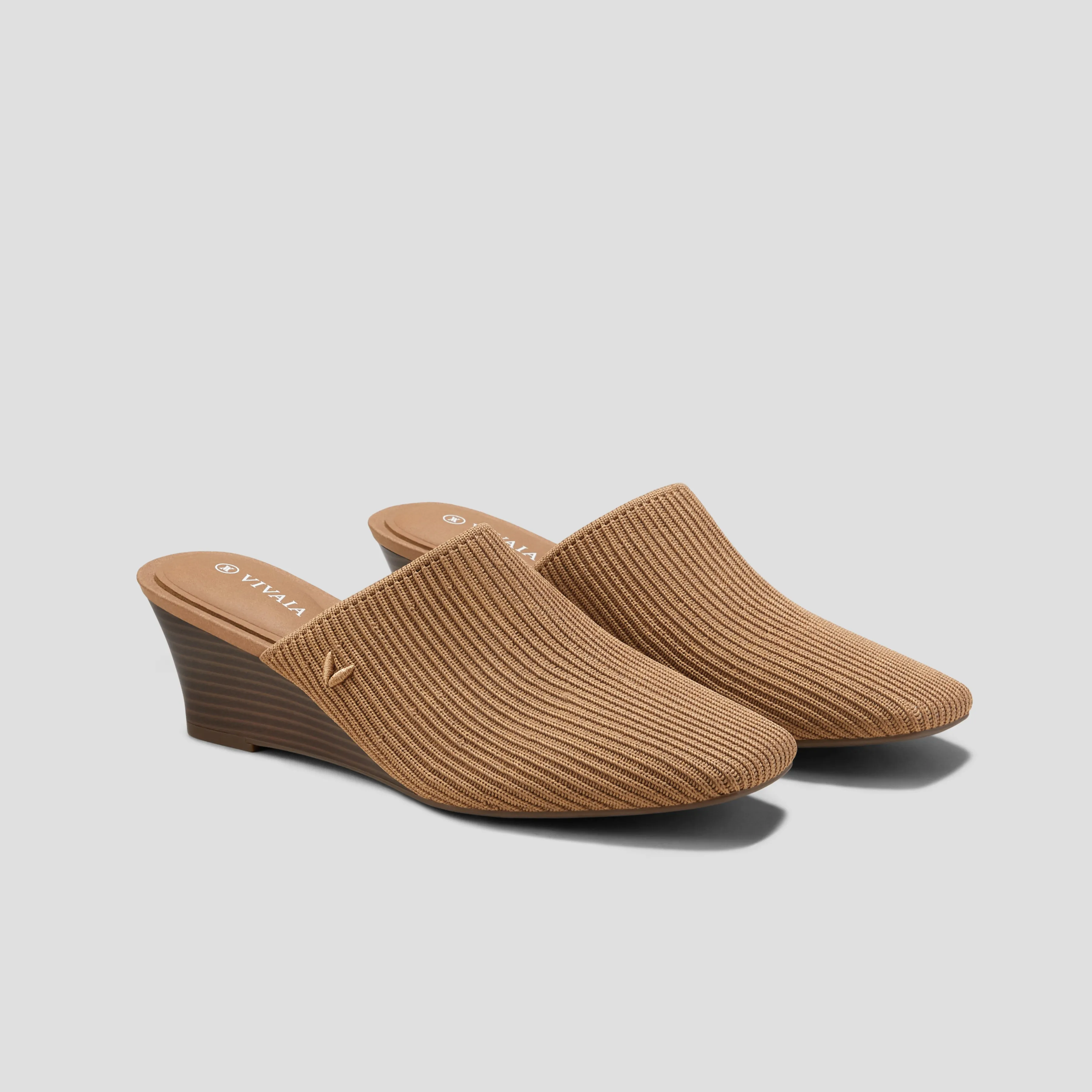   Square-Toe Wedge Mules (Margot Wedge Mules)