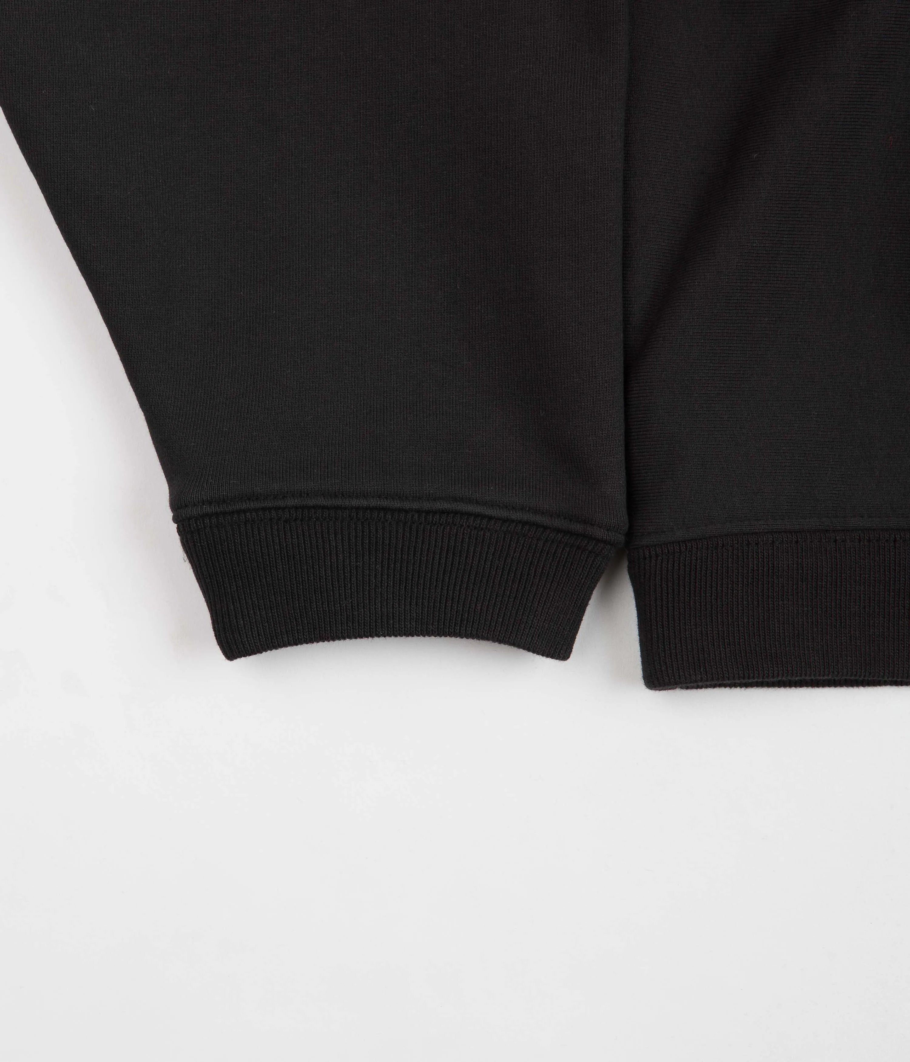 Stussy Relaxed Oversized Hoodie - Black