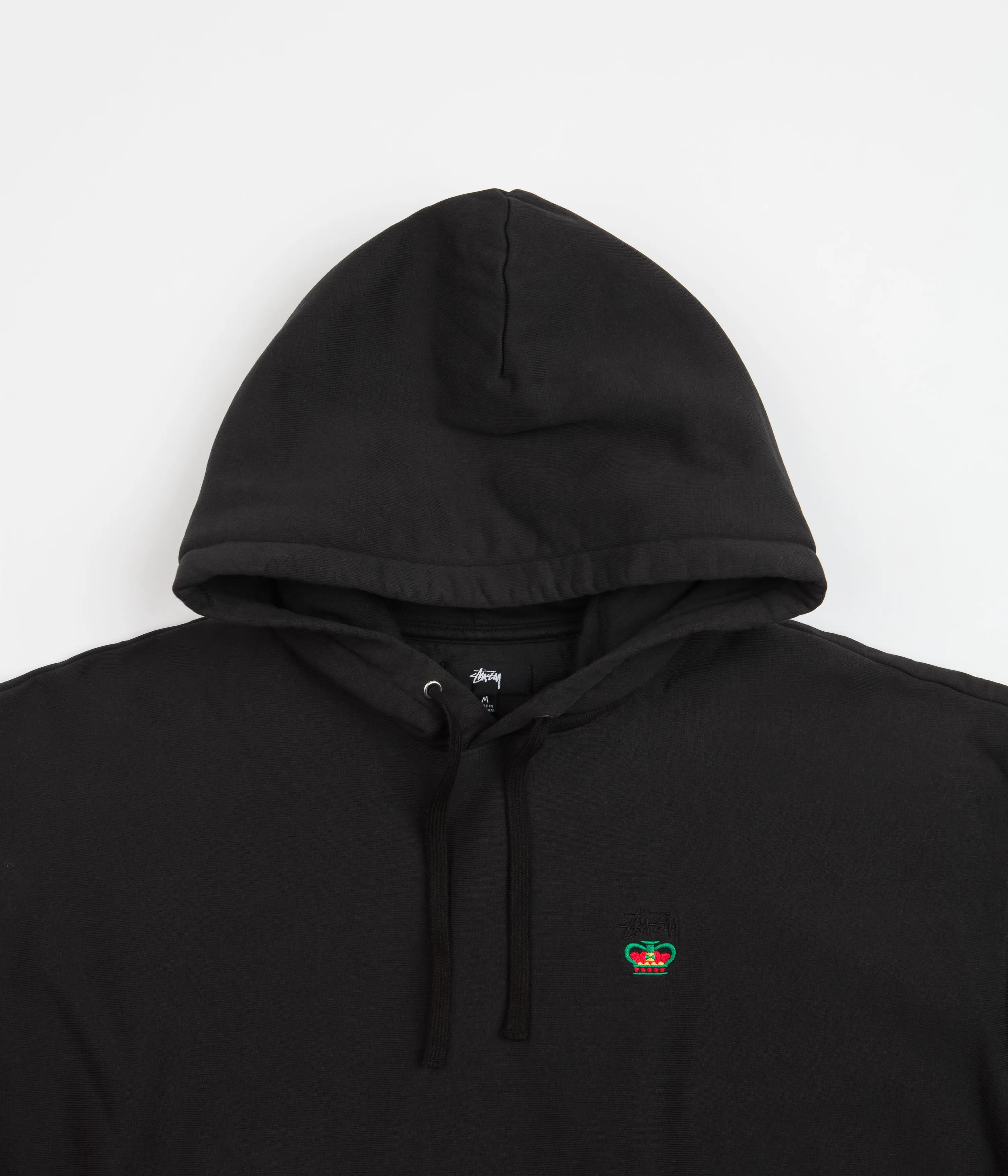 Stussy Relaxed Oversized Hoodie - Black