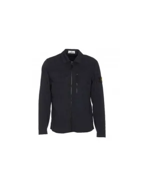 Supima Cotton Twill Stretch-TC Jacket Navy Blue